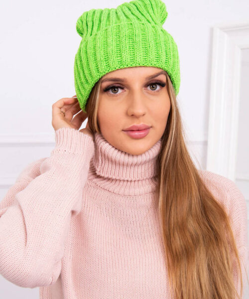 müts naistele roheline / neoon