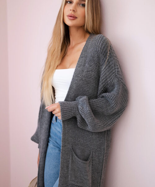 kampsun naistele tume / hall