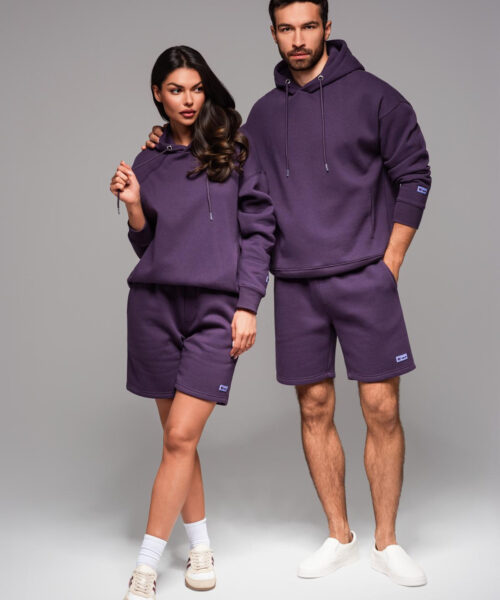 meeste püksid-violetne