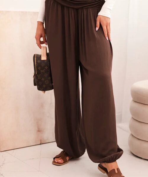 naiste püksid - pruun