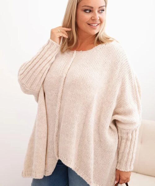 naiste kampsun - beež