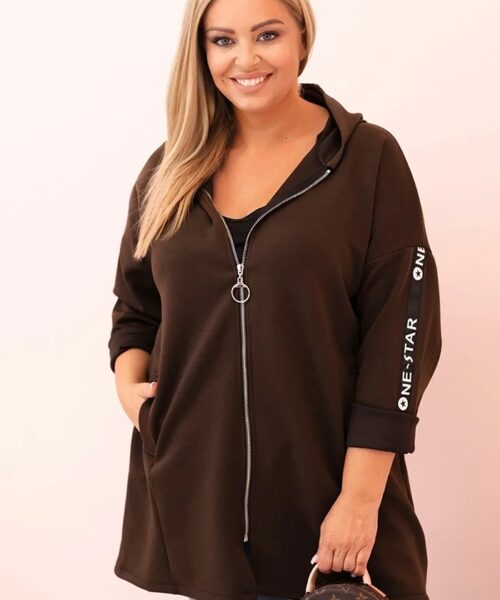 naiste dressipluus - pruun