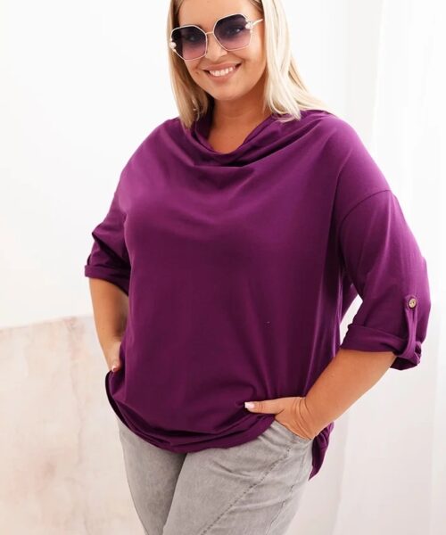 naiste pluus - tume lilla