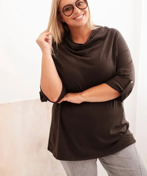 naiste pluus - pruun