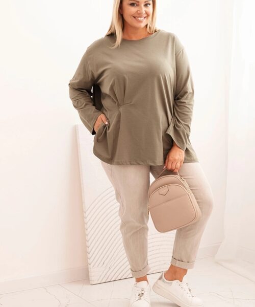 naiste pluus - khaki