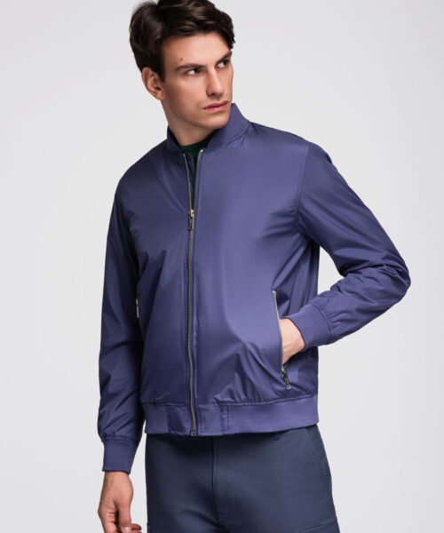 meeste jakk- tumesinine