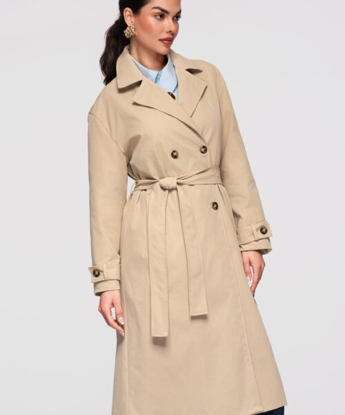 naiste mantel- hallikaspruun