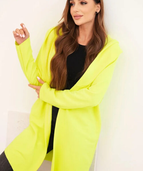 Naiste mantel – yellow neon
