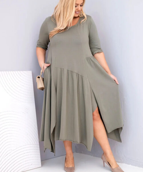 Naiste kleit – khaki